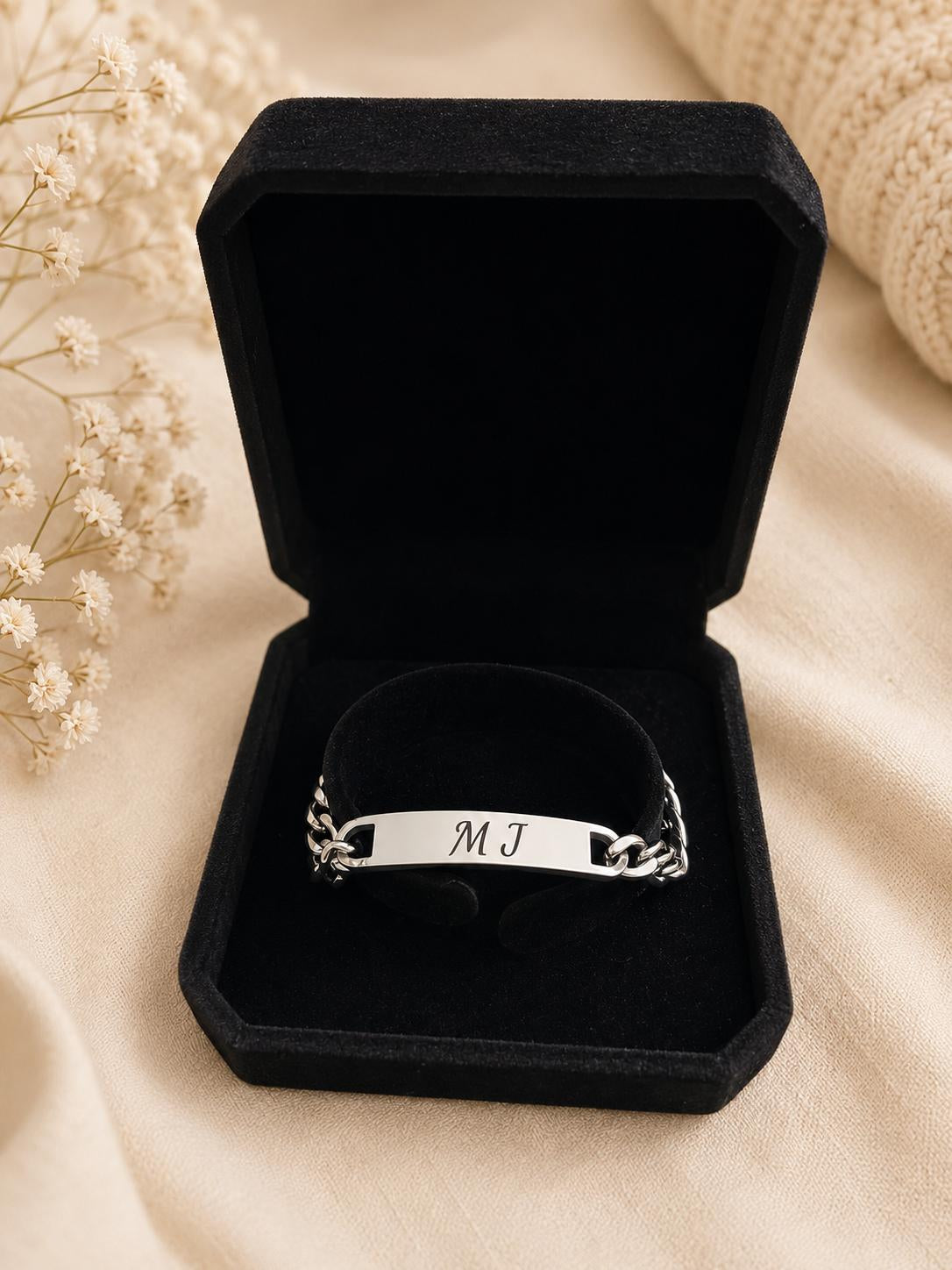 personalized engraved bracelet